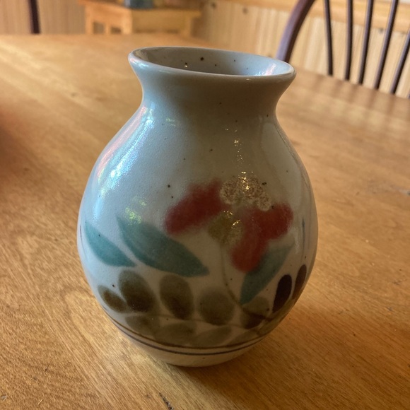 Highland stoneware hand painted miniature vase - Picture 1 of 4